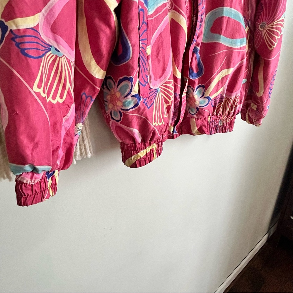 Vintage Pink Floral Jacket - Picture 6 of 12